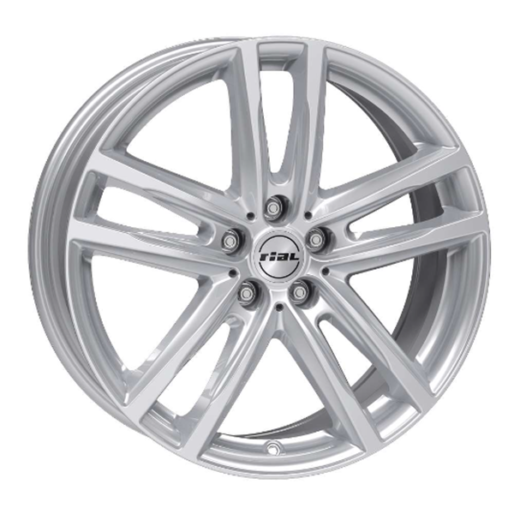 16" Rial X10 Polar Silver