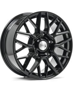 18″ 1AV ZX11T Transit Gloss Black Alloy Wheels